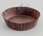 КУ(Т)  Тарталетка круг  9 коричневая,  70х25 мм (1000/12 000)