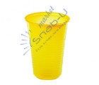 ПОП(С)  Стакан пластиковый 200 мл ИНТЕКО желтый (200/4000)