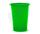 ПОП(С)  Стакан пластиковый 200 мл зеленый (100/3000) ИП