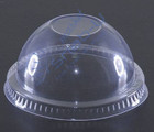 ПОП(СК)  Крышка для стакана прозрачная купол Pet без отверстия, диам 95мм, (1000)