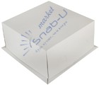 КУ(К)  Короб картонный белый 210х210х100 мм Хром-Эрзац (50/100)