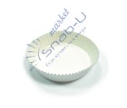 КУ(Т)  Тарталетка круг 10А белая,  80х25 мм (5000 штук/кор)